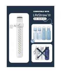 Gourde Go Series Lifestraw Acier inoxydable 530 ml - Bleu glacier