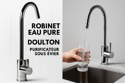 Robinet eau pure DOULTON de Purificateur sous évier