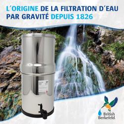 Pack complet British Berkefeld 8.5L - 2 cartouches Ultra Sterasyl