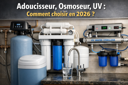 Adoucisseur, osmoseur, UV ?
